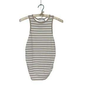 ASOS Maternity Ruched Striped Tank